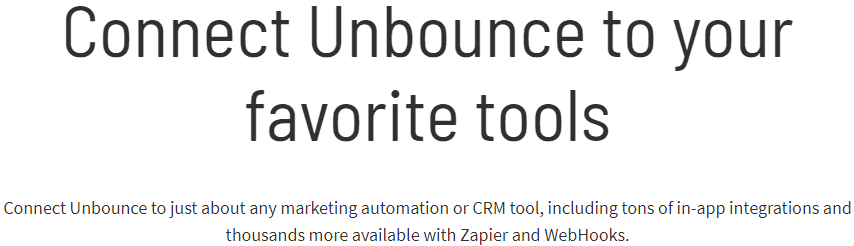 unbounce marketing automation